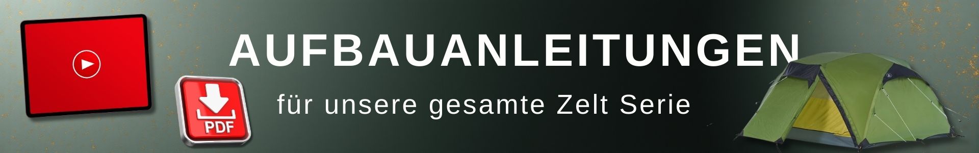 Aufbauanleitungen Rejka Zelte
