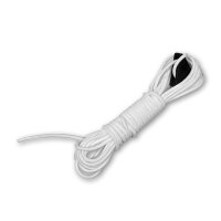 Abspannleinen, Weiß,  2 mm